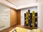 自然生動現代簡約120平米復式loft臥室吊頂裝修效果圖