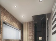 現代舒適北歐風格90平米復式loft衛生間浴室柜裝修效果圖